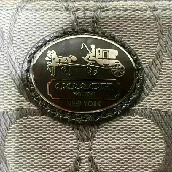 Coach Jacquard C Mini ID/Card Holder - Picture 6 of 7